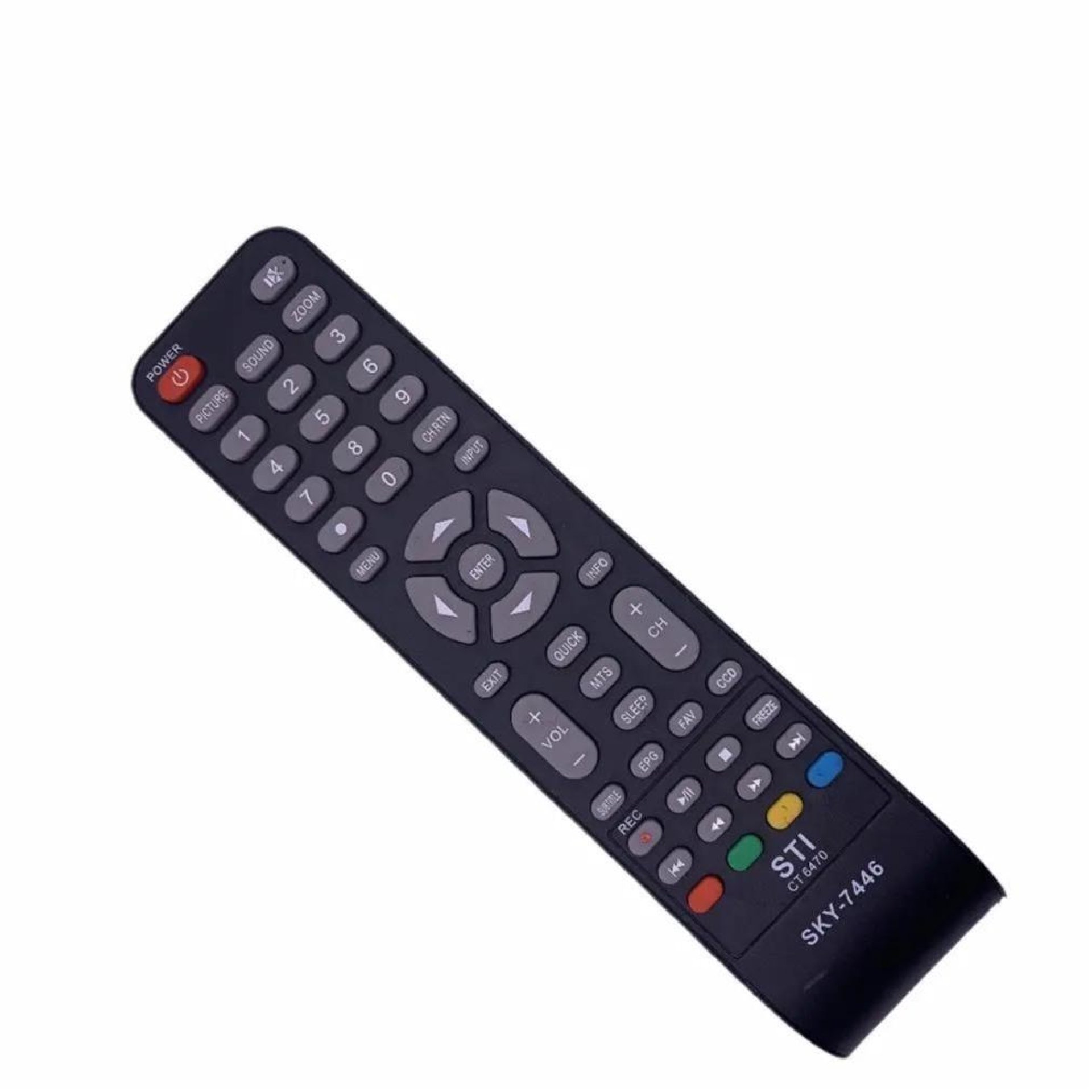 Controle Remoto TV LCD 7446 Modelo SKY-7446 Compatível com TVs Toshiba LCD Fácil de Usar e Eficiente