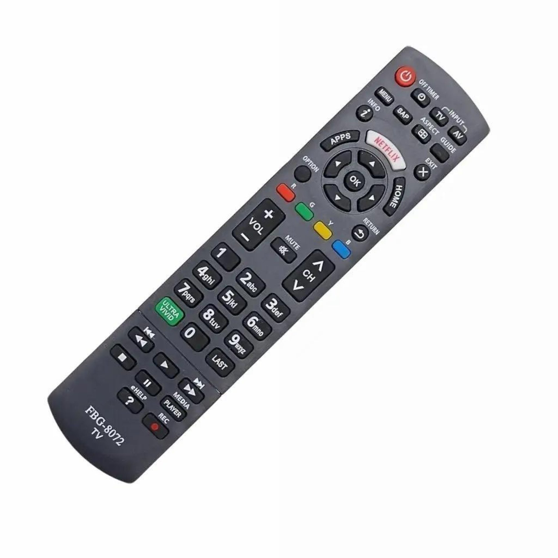 Controle Remoto Tv  8072 Tecla Netflix