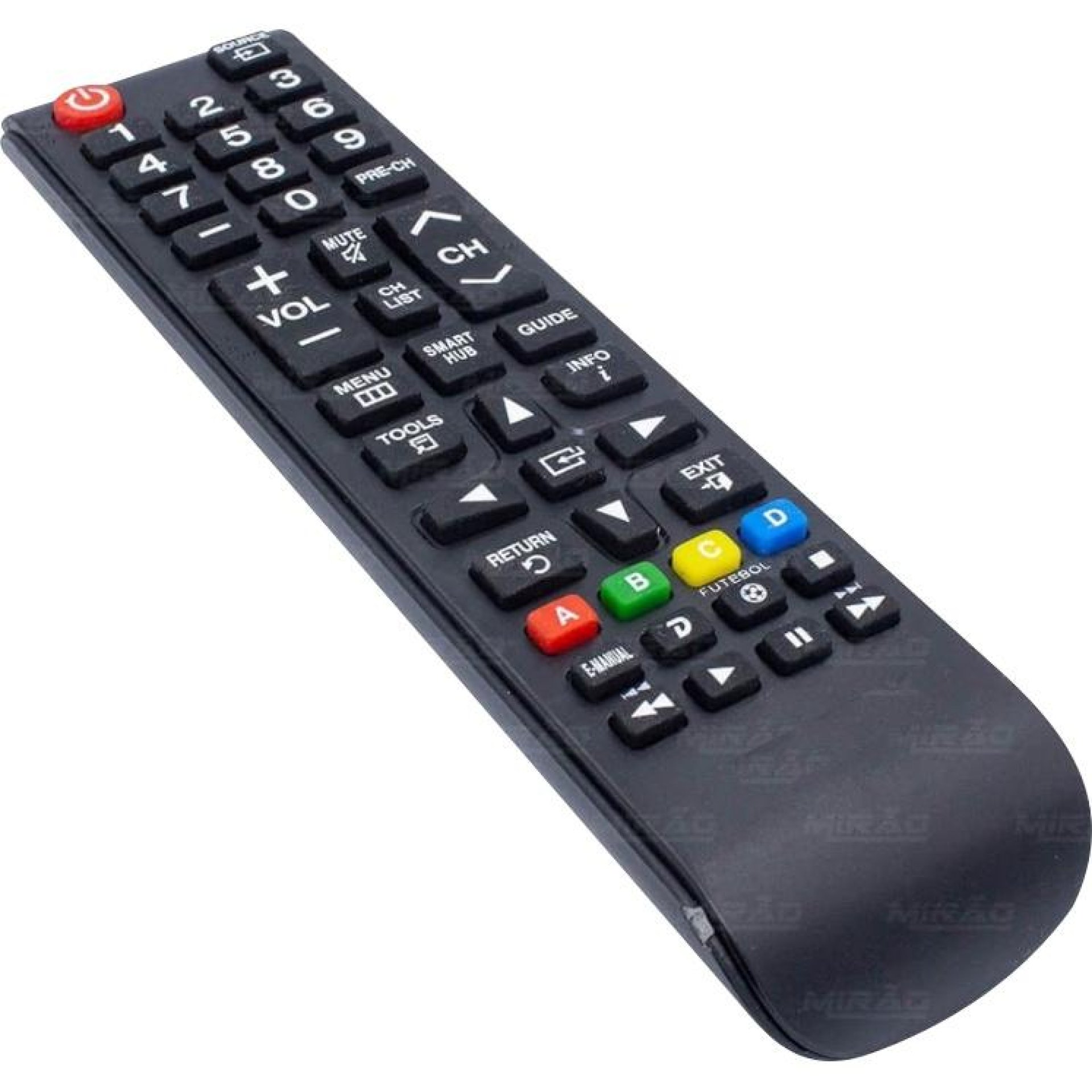 Samsung Controle Remoto TV LED Smart Hub 7036 para Televisão Inteligente Compatível com Smart Hub 70